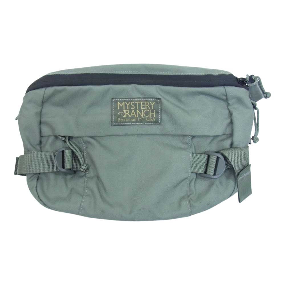MYSTERY RANCH ミステリーランチ USA製 Hip Monkey ヒップモンキー ウエスト ボディ バッグ  グレー系【中古】