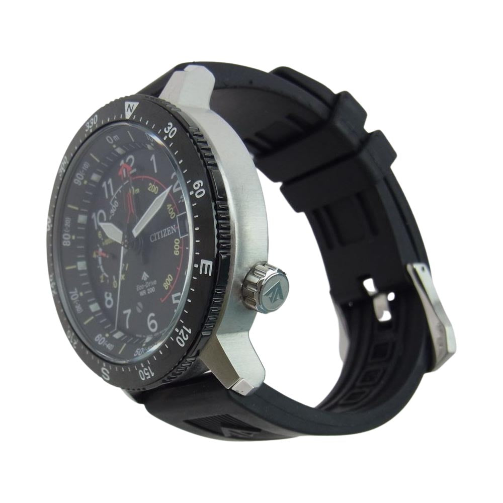 CITIZEN シチズン BN4044-23E プロマスター LAND エコドライブ アルティクロン ソーラー クォーツ ウオッチ ブラック系【中古】