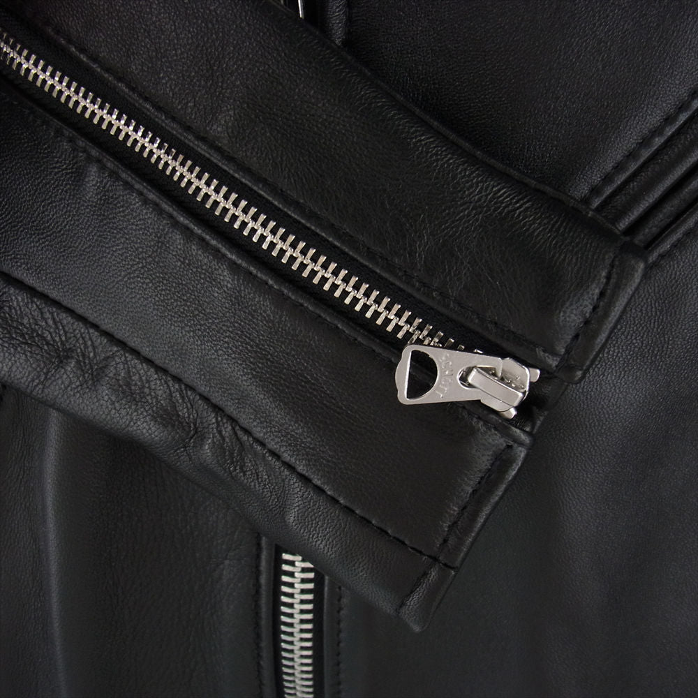 schott ショット 44766 B'z ビーズ 30TH YEAR EXHIBITION 30周年 エキシビジョン TAK MATSUMOTO MODEL ダブル ライダース ジャケット  ブラック系 38【極上美品】【中古】