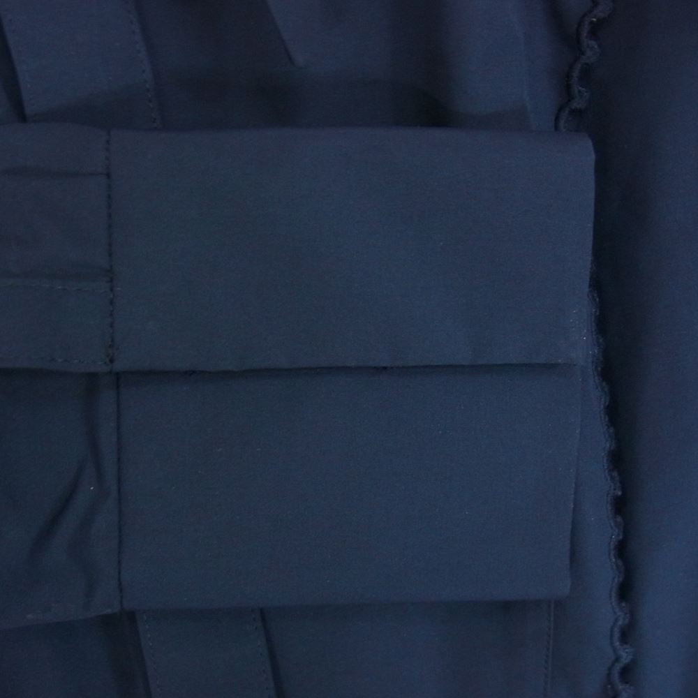 セルフォード  21SS CWF0215027 ラッフルプリーツ ワンピース ネイビー系 36【中古】
