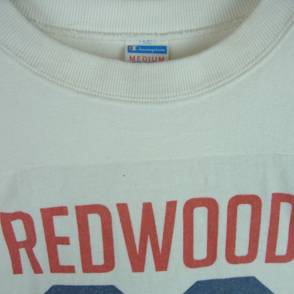 STANDARD CALIFORNIA スタンダードカリフォルニア CHAMPION チャンピオン フットボール Tシャツ コットン 日本製 ホワイト系 M【中古】