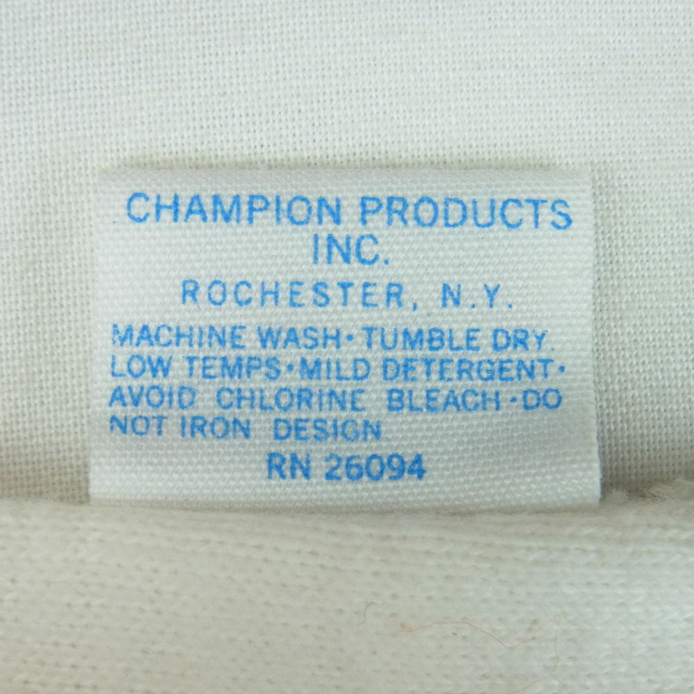 STANDARD CALIFORNIA スタンダードカリフォルニア CHAMPION チャンピオン フットボール Tシャツ コットン 日本製 ホワイト系 M【中古】