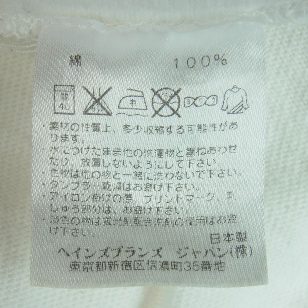 STANDARD CALIFORNIA スタンダードカリフォルニア CHAMPION チャンピオン フットボール Tシャツ コットン 日本製 ホワイト系 M【中古】