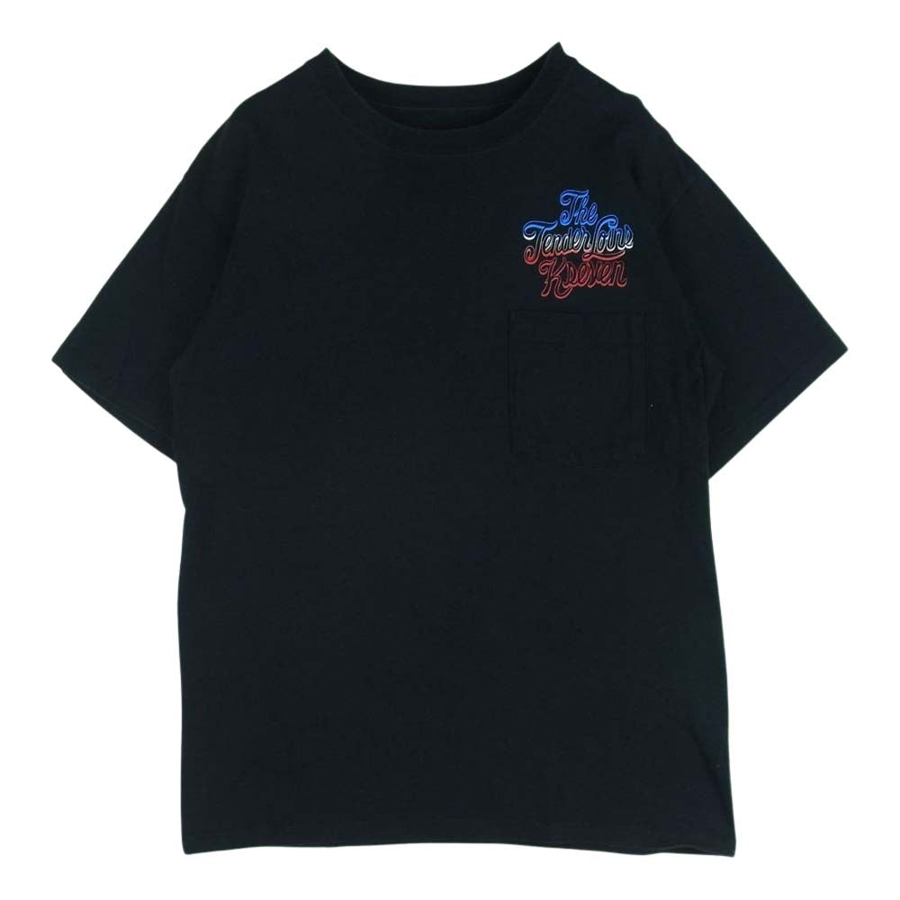 TENDERLOIN テンダーロイン T-TEE4 ポケット 半袖 Tシャツ コットン 日本製 ブラック系 M【中古】