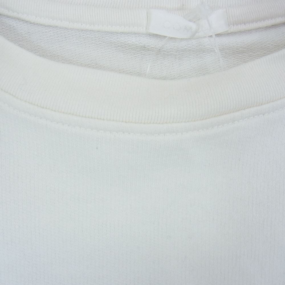 COMOLI コモリ 22AW W03-05008 コットンシルク 長袖 クルーネック ラグラン Tシャツ カットソー スモークホワイト ホワイト系 2【中古】