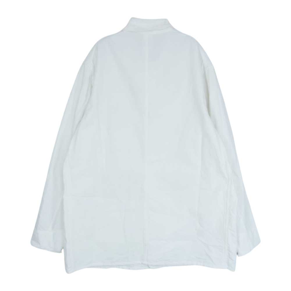 COMOLI コモリ 23SS X01-01013 1938 カバーオール ジャケット ホワイト系 2【美品】【中古】