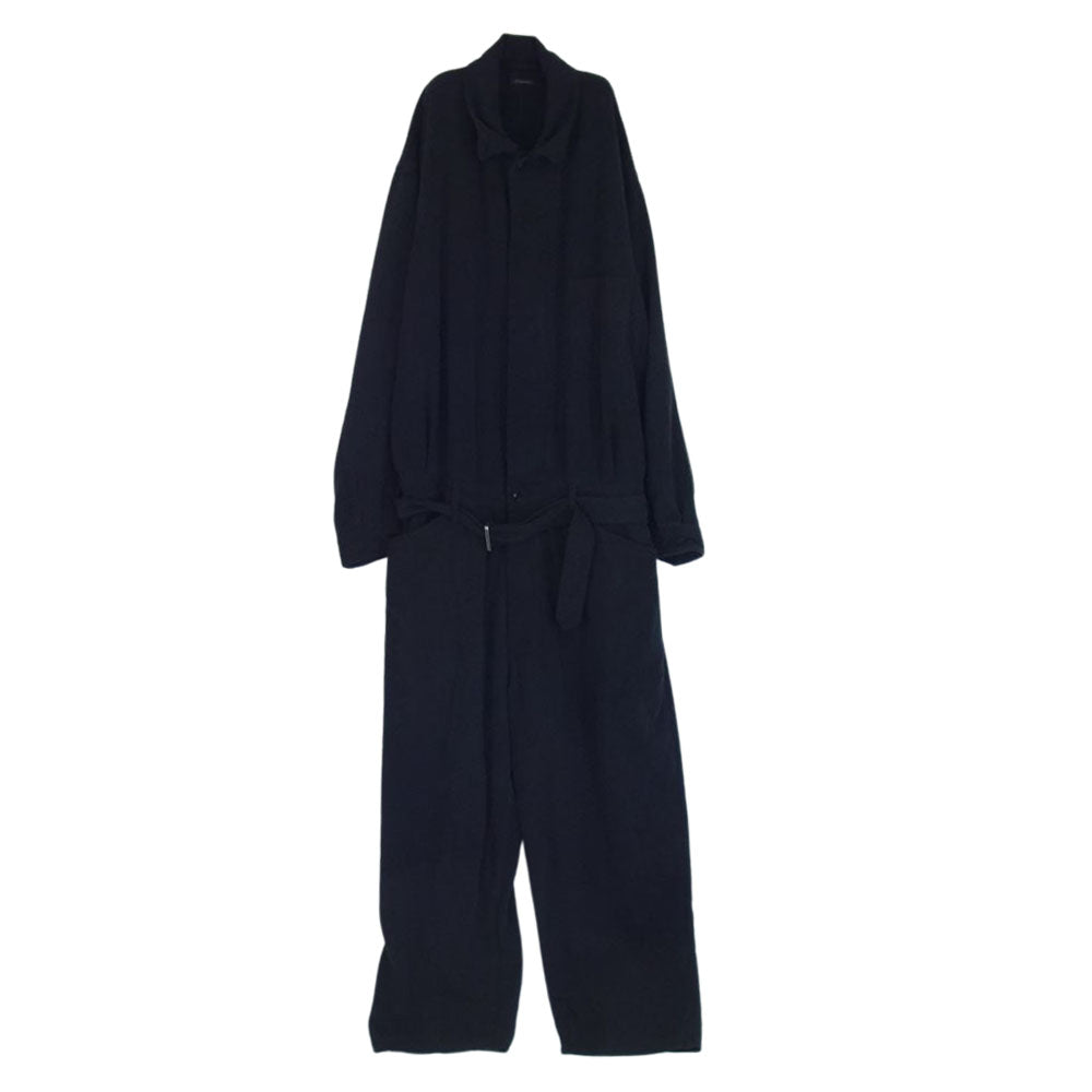 COMOLI コモリ 20SS R01-01004 シルクネップオールインワン ブラック系 3【中古】