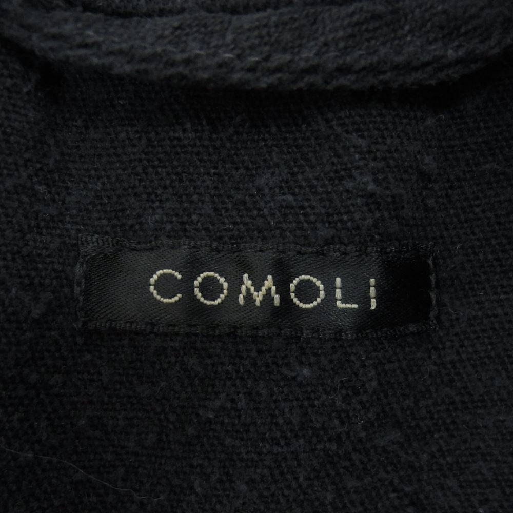 COMOLI コモリ 20SS R01-01004 シルクネップオールインワン ブラック系 3【中古】