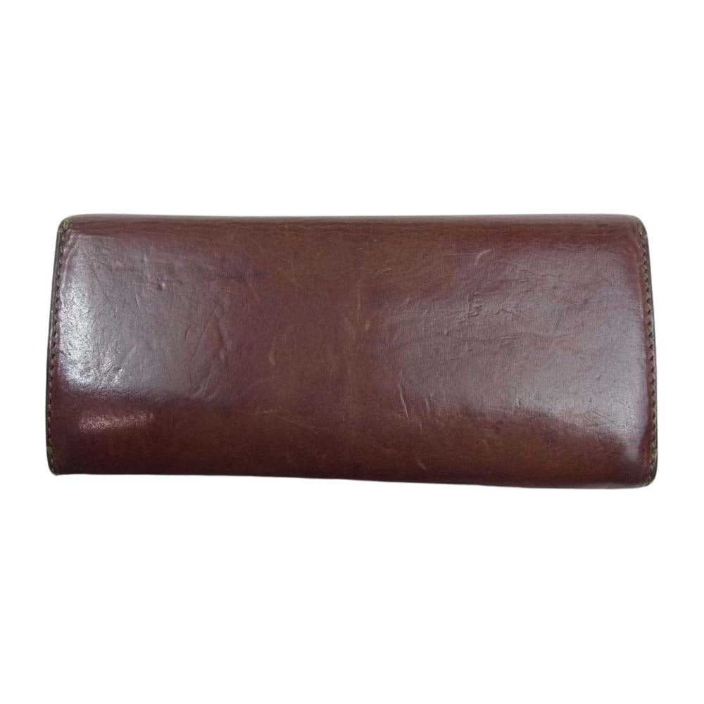スロウ toscana トスカーナ レザー 長財布 ブラウン系【中古】