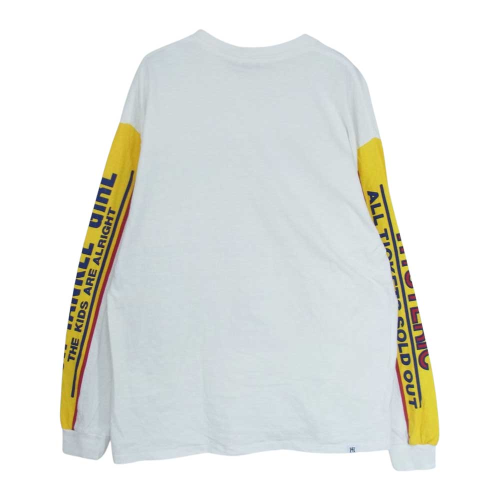 HYSTERIC GLAMOUR ヒステリックグラマー 02211CL07 DIZZY&MILKY ディジー アンド ミルキー Long sleeve ロングスリーブ ホワイト ホワイト系 L【中古】