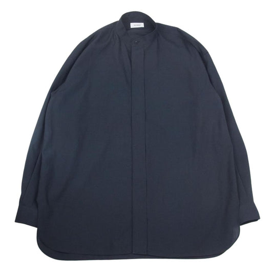 ザ リラクス 22SS-REBL-294-J バンドカラー 長袖 シャツ ブラック  ブラック系 48【美品】【中古】