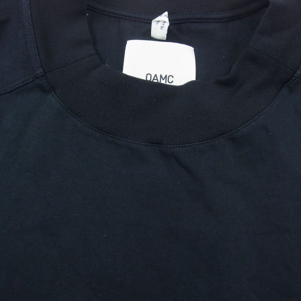 オーバーオールマスタークロス OAMQ700931 モックネック 半袖 カットソー TEE  ブラック系 L【中古】