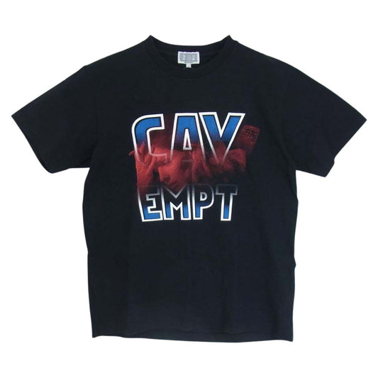 シーイー プリント Tシャツ  ブラック系 L【中古】