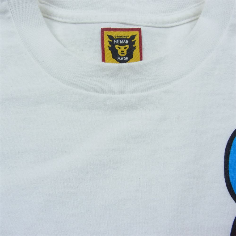 HUMAN MADE ヒューマンメイド Verdy Vick ヴェルディ S/S T-Shirt Tシャツ ホワイト系 S【中古】