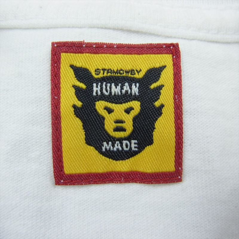 HUMAN MADE ヒューマンメイド Verdy Vick ヴェルディ S/S T-Shirt Tシャツ ホワイト系 S【中古】
