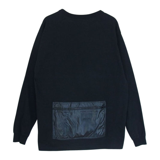 イエティ  YU12002 PACKABLE LONGSLEEVE TSHIRT パッカブル ロングスリーブ Tシャツ ブラック系 M【中古】