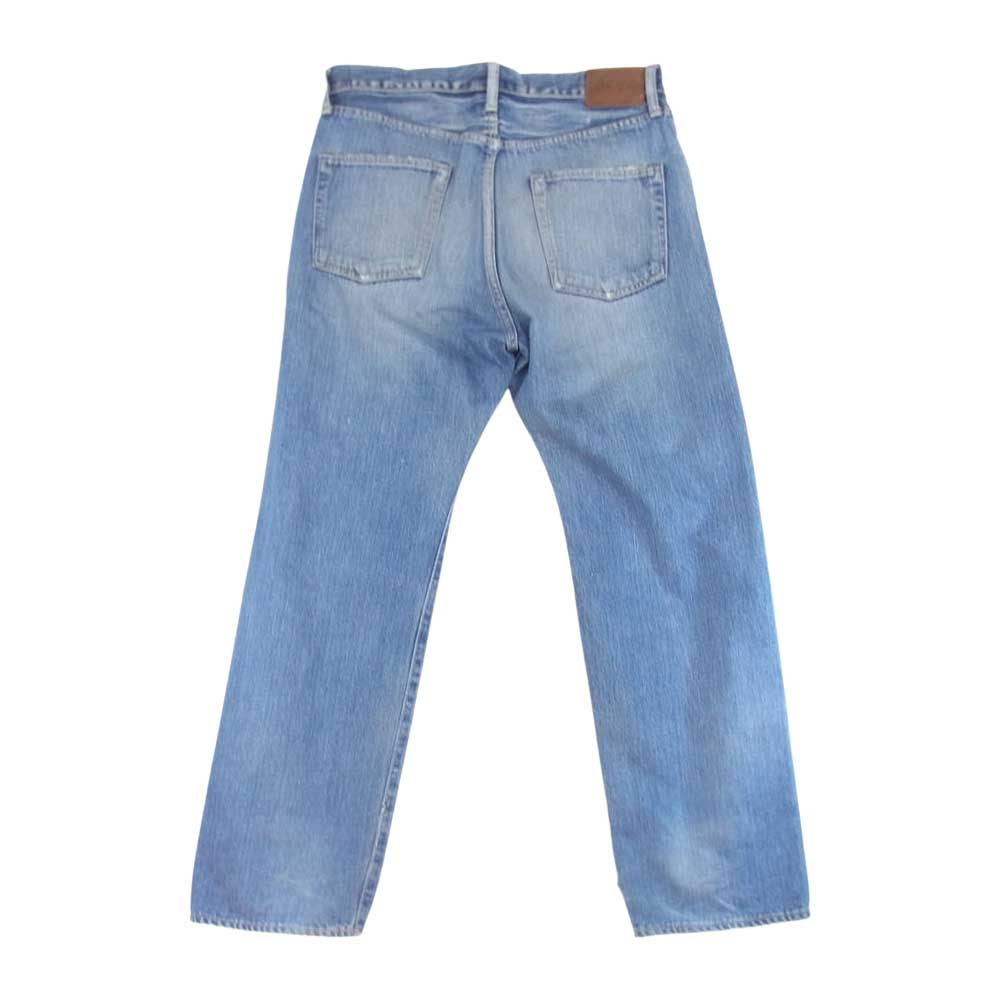 Scye サイ 1108-83105 ボタンフライ デニム パンツ インディゴブルー系 27【中古】