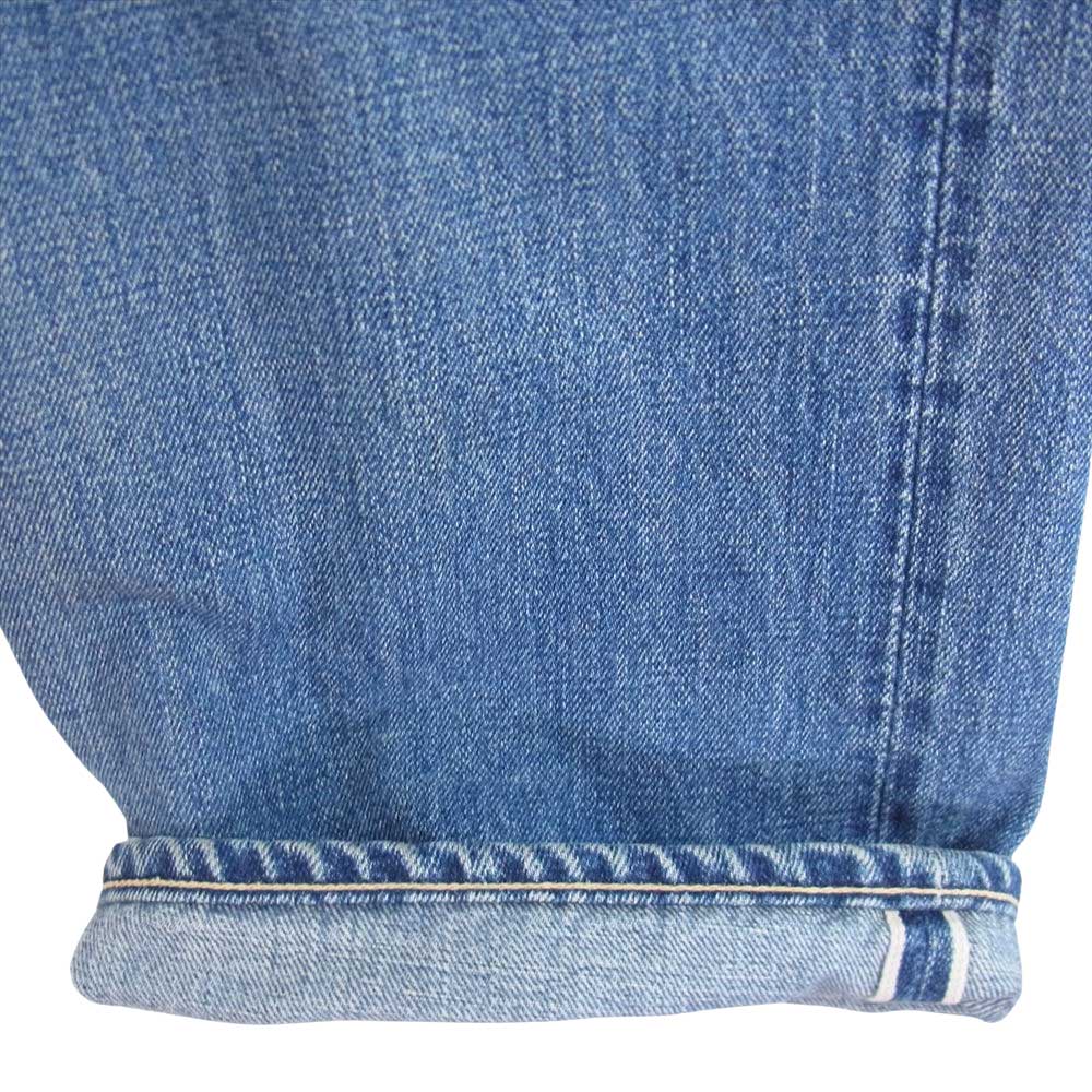 Scye サイ 1108-83105 ボタンフライ デニム パンツ インディゴブルー系 27【中古】