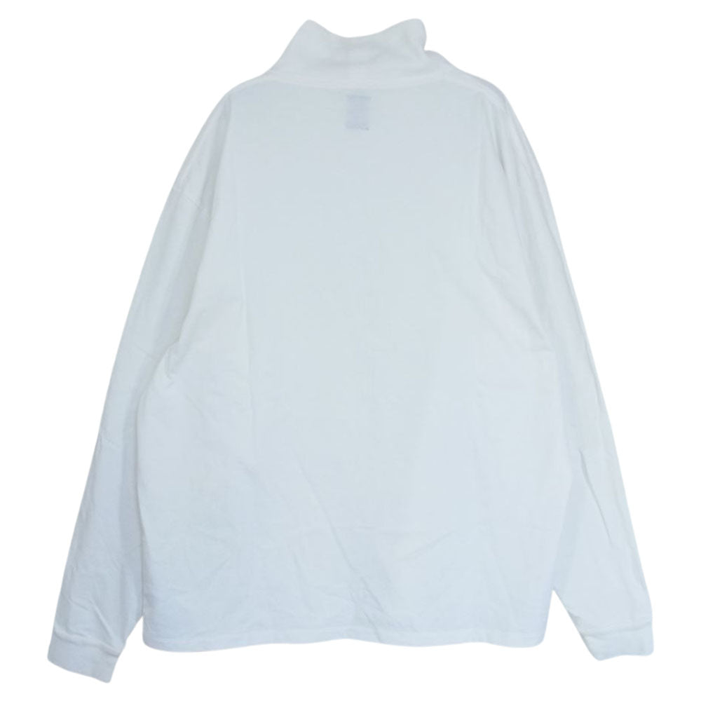 バトナー BN-19FM-005 度詰め コットン ハイネック カットソー ホワイト系 3【中古】