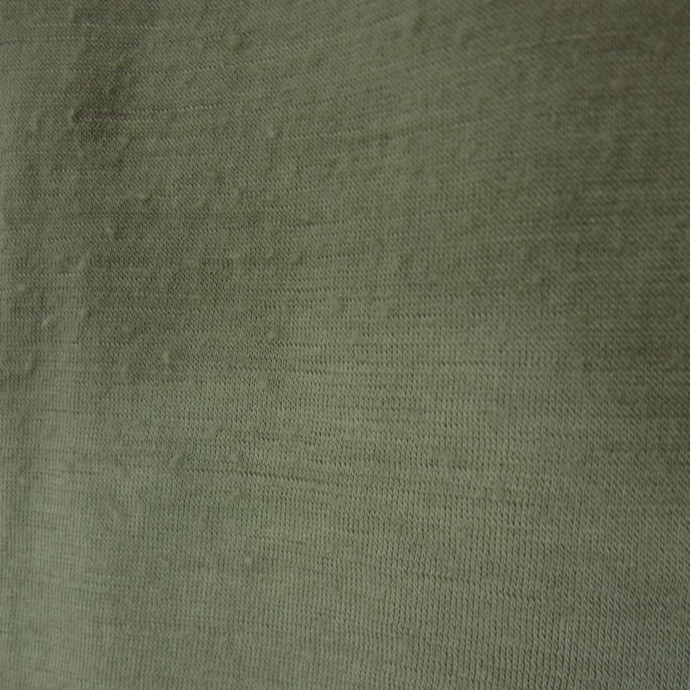 バトナー BN-20SM-051 サマーニット 半袖 Tシャツ カーキ系 2【美品】【中古】