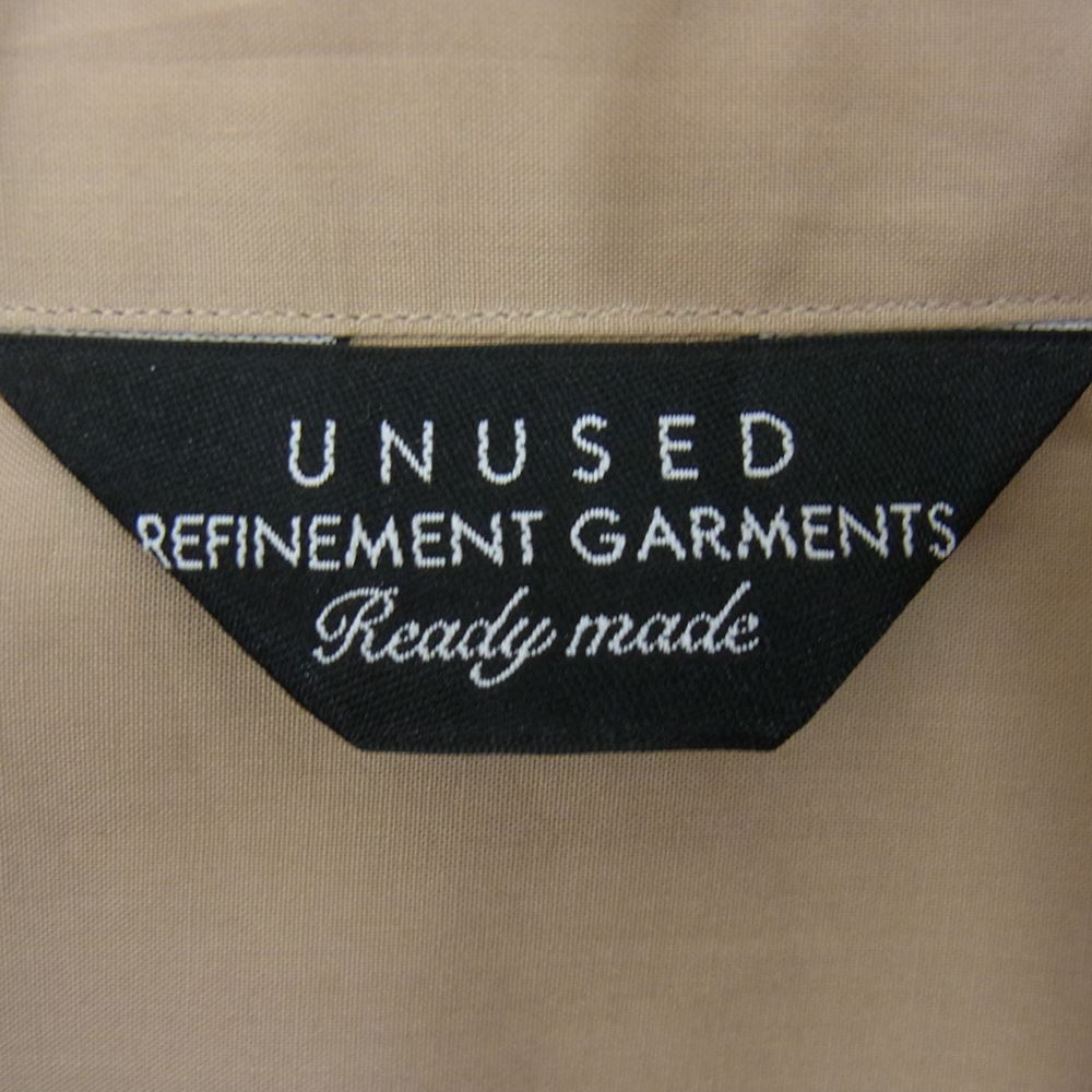 UNUSED アンユーズド US1534 PULLOVER SHIRT プルオーバー シャツ