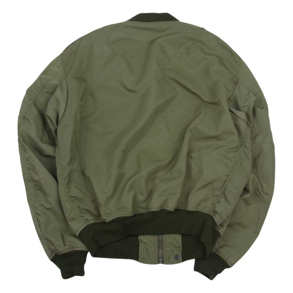 ヒューストン 5L-2X TYPE L-2 フライト ジャケット カーキ系 44【中古】