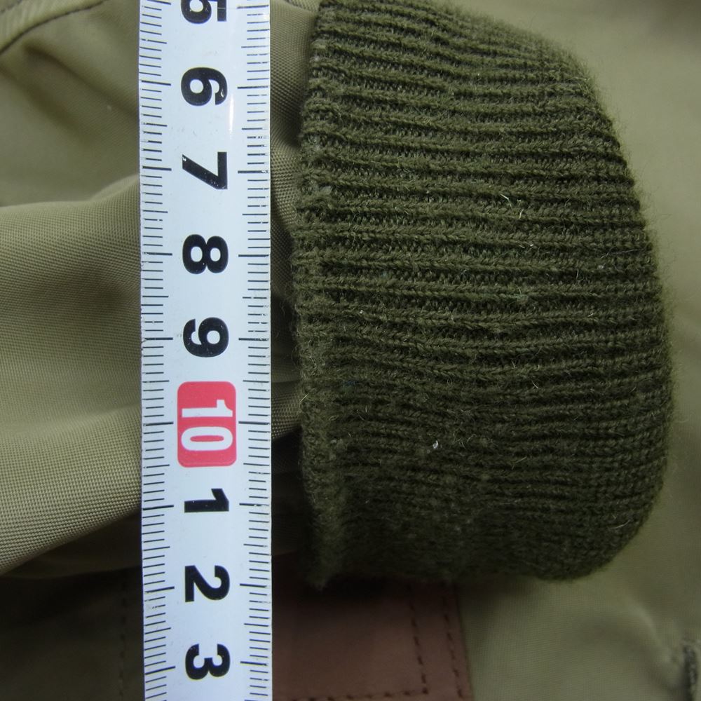 ヒューストン 5L-2X TYPE L-2 フライト ジャケット カーキ系 44【中古】