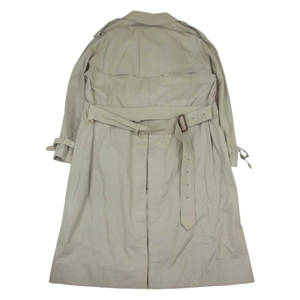 BURBERRY バーバリー 裏地チェック トレンチコート ベージュ系【中古