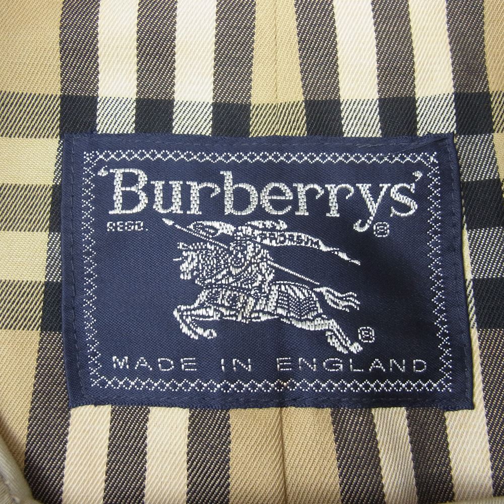 BURBERRY バーバリー 裏地チェック トレンチコート ベージュ系【中古】