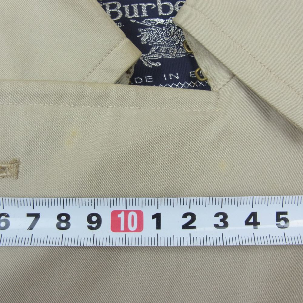 BURBERRY バーバリー 裏地チェック トレンチコート ベージュ系【中古】