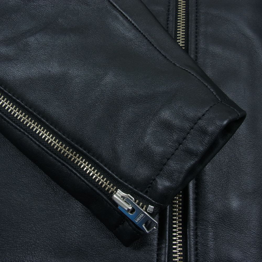 KADOYA カドヤ 1532 VALENZ NEO バレンツ ネオ レザー ライダース ジャケット ブラック系 4L【中古】