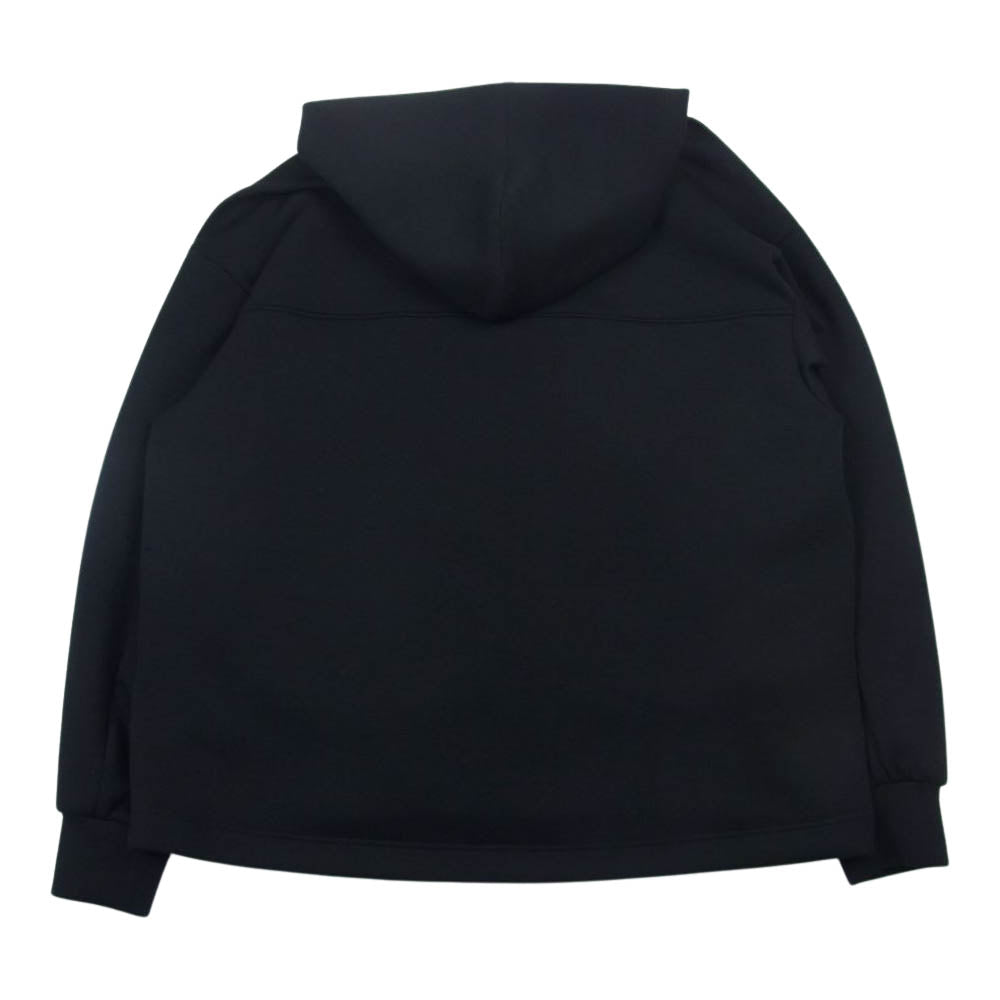 クルニ 22-AW-036 Color Block Front Zip Hoodie パーカー ブラック系 2【美品】【中古】