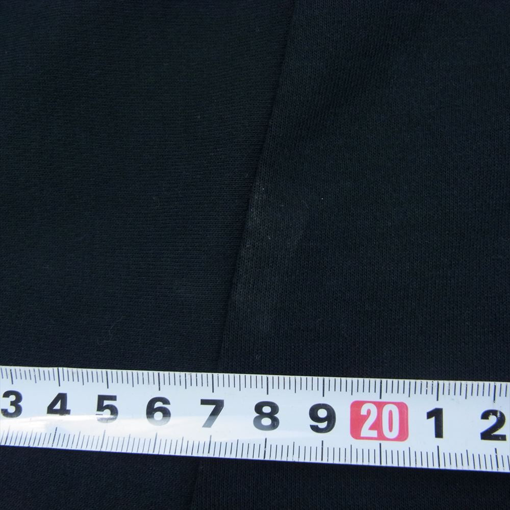 Yohji Yamamoto POUR HOMME ヨウジヤマモトプールオム HG-T95-996 NEW ERA ニューエラ OVERSIZED PERFORMANCE SHORT SLEEVES TEE ロゴ Tシャツ ブラック系 4【中古】