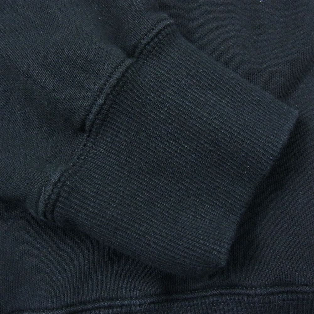 Yohji Yamamoto POUR HOMME ヨウジヤマモトプールオム HX-T84-984 NEW ERA ニューエラ BOX LOGO PRINT SWEAT PULLOVER HOODIE ボックス ロゴ パーカー ブラック系 L【中古】