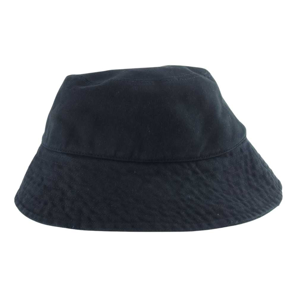 BALENCIAGA バレンシアガ 719120 410B2 ブランドロゴ タグ バケットハット ブラック系 M-60cm【中古】