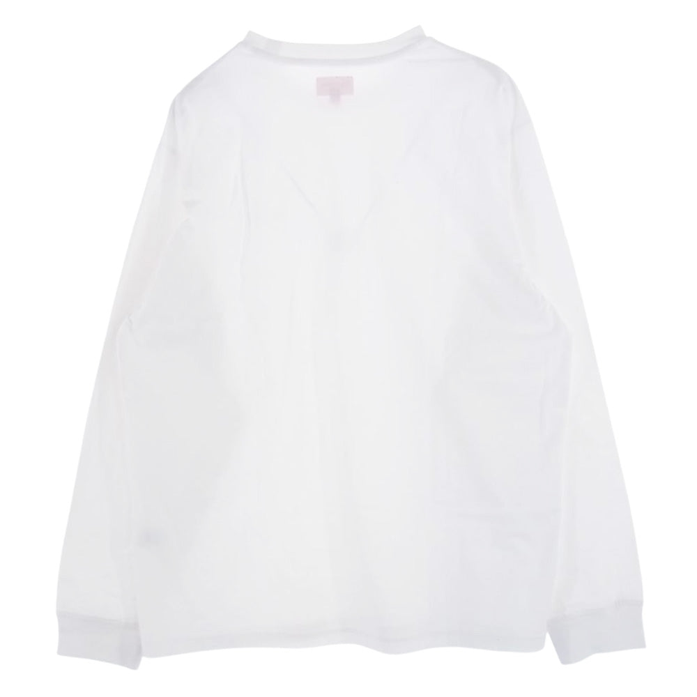 Supreme シュプリーム 23SS Small Box L/S Tee スモールボックス ロングスリーブ Tシャツ ホワイト系 L【中古】