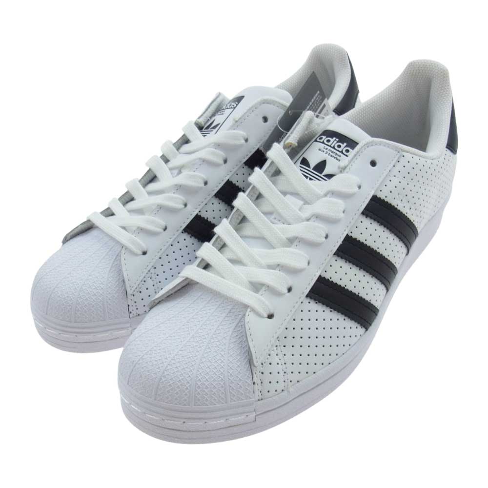 adidas アディダス FV2830 Superstar スーパースター ローカット スニーカー ホワイト系 27.5cm【新古品】【未使用】【中古】