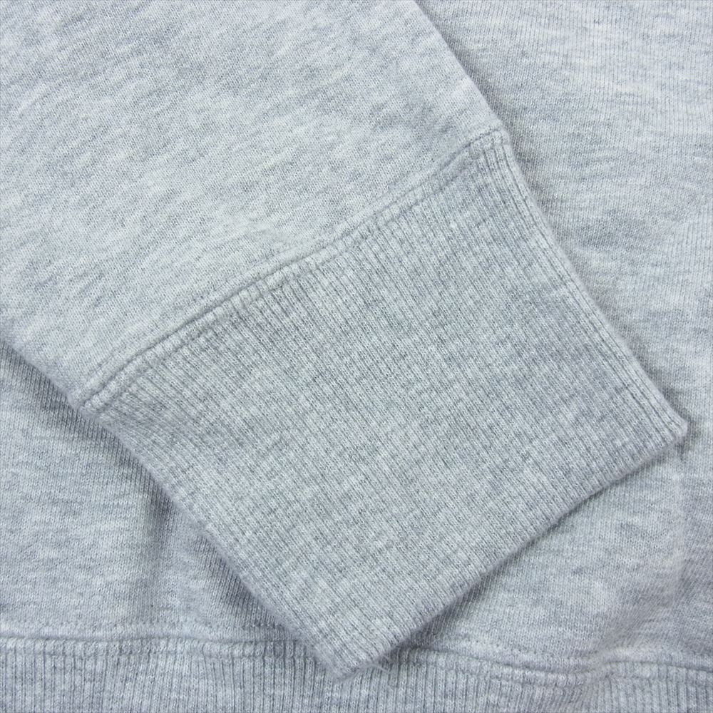 THE NORTH FACE ノースフェイス NT11901A スクエアロゴ バックプリント スエット パーカー グレー系 XL【中古】