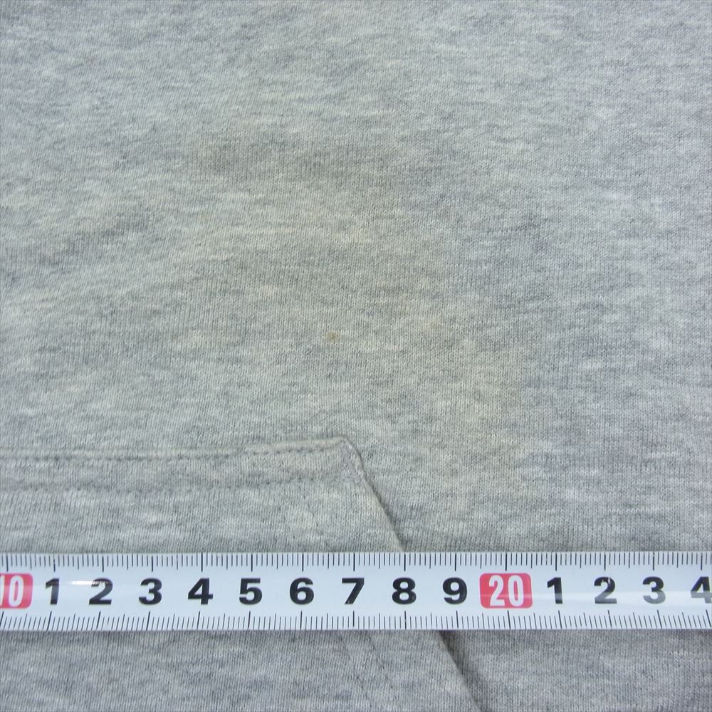 THE NORTH FACE ノースフェイス NT11901A スクエアロゴ バックプリント スエット パーカー グレー系 XL【中古】