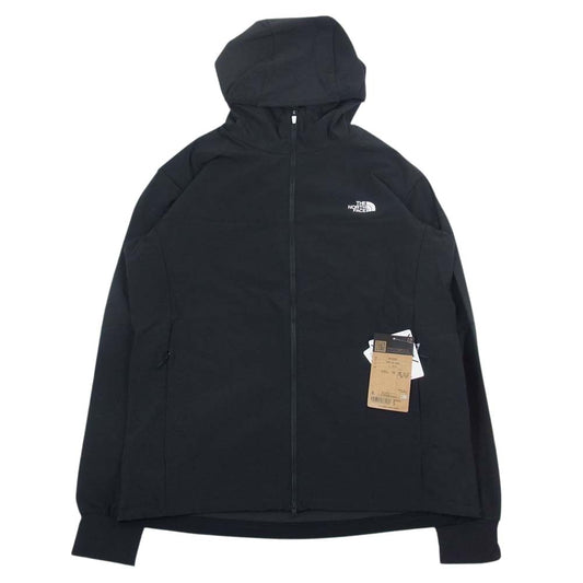 THE NORTH FACE ノースフェイス NP22081 APEX Flex Hoodie エイペックス フレックス フーディ ナイロン ジャケット ブラック系 XL【新古品】【未使用】【中古】