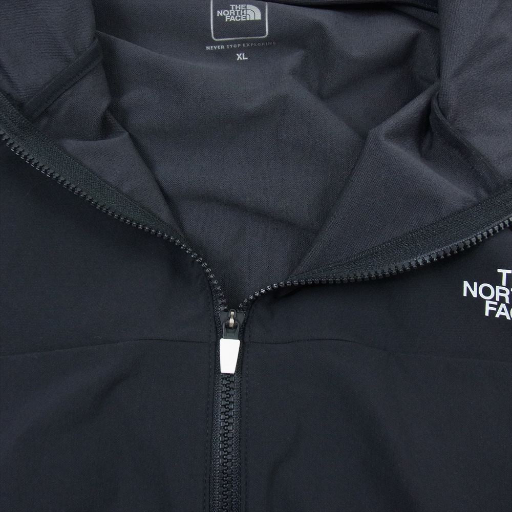 THE NORTH FACE ノースフェイス NP22081 APEX Flex Hoodie エイペックス フレックス フーディ ナイロン ジャケット ブラック系 XL【新古品】【未使用】【中古】