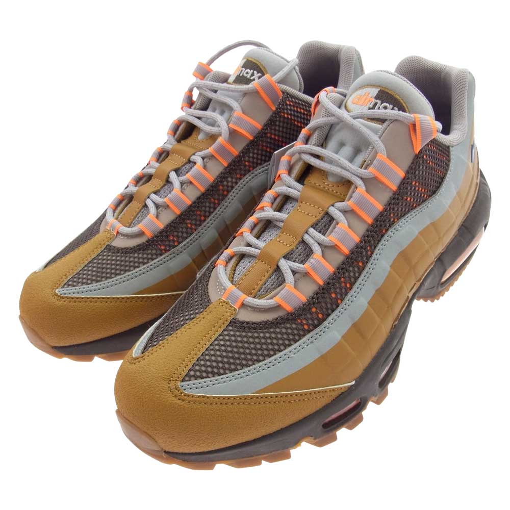 NIKE ナイキ BQ5616-200 AIR MAX 95 UTILITY RIDGE ROCK エアマックス95 ユーティリティー リジロック レーサーブルー ローカット スニーカー ブラウン系 マルチカラー系 27.0cm【新古品】【未使用】【中古】