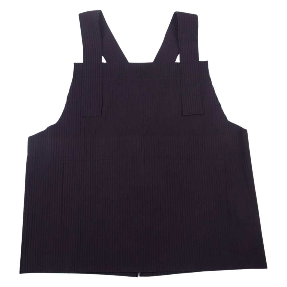 ISSEY MIYAKE イッセイミヤケ me ミー MI14KR621 プリーツ加工 ビスチェ パープル系【中古】