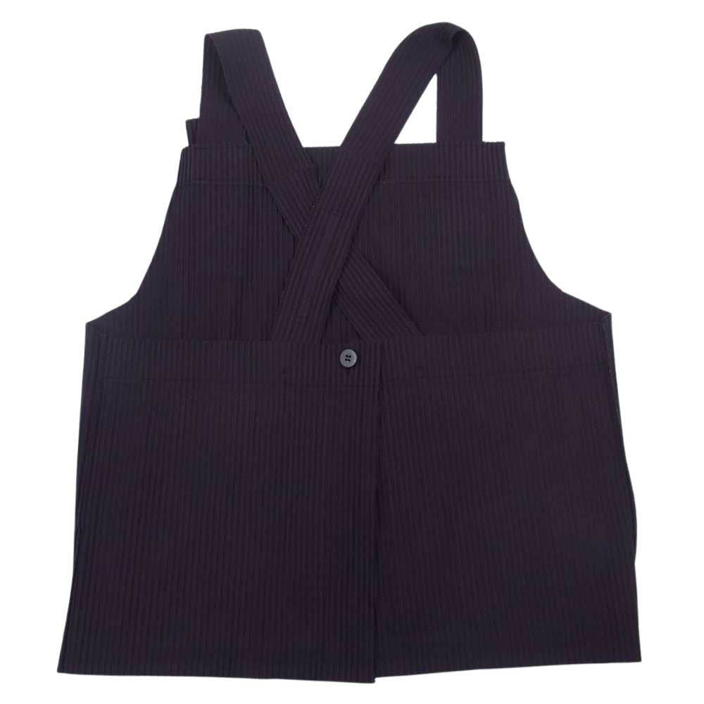 ISSEY MIYAKE イッセイミヤケ me ミー MI14KR621 プリーツ加工 ビスチェ パープル系【中古】