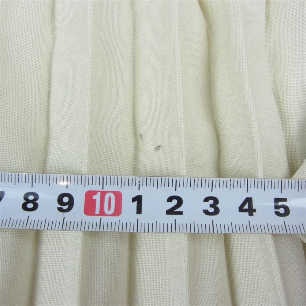 ISSEY MIYAKE イッセイミヤケ me ミー MI21FF413 CUBE PLEATS プリーツ加工 キューブパンツ オフホワイト オフホワイト系【中古】