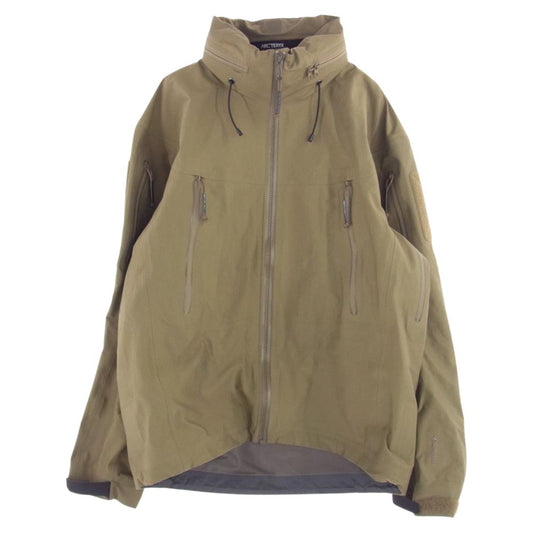 ARC'TERYX アークテリクス LEAF リーフ Alpha Jacket GEN2 アルファ マウンテン パーカー ジャケット カーキ系【中古】