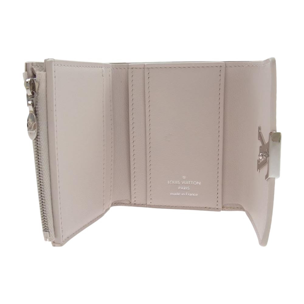 LOUIS VUITTON ルイ・ヴィトン M80325 ポルトフォイユ カプシーヌ XS ジョーヌ フルオ コキーヌ 三つ折り 財布 イエロー系 イエロー/アイボリー【中古】