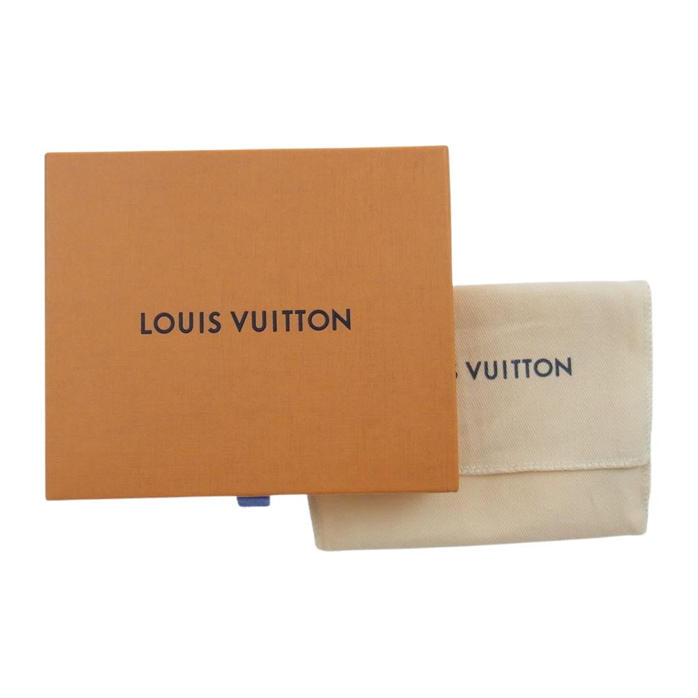 LOUIS VUITTON ルイ・ヴィトン M80325 ポルトフォイユ カプシーヌ XS ジョーヌ フルオ コキーヌ 三つ折り 財布 イエロー系 イエロー/アイボリー【中古】