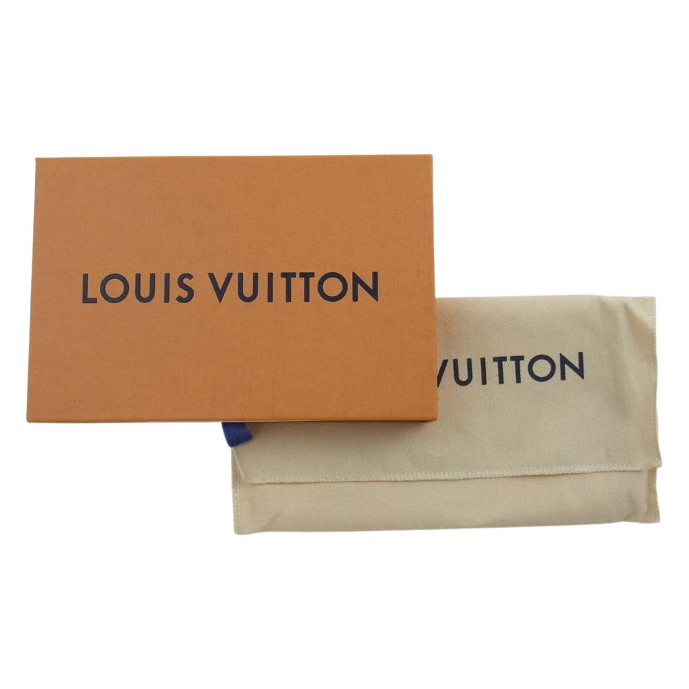LOUIS VUITTON ルイ・ヴィトン M69514 モノグラム アンプラント ポルトフォイユサラ 長財布  ベージュ系 クリーム×ブラック×レッド【中古】