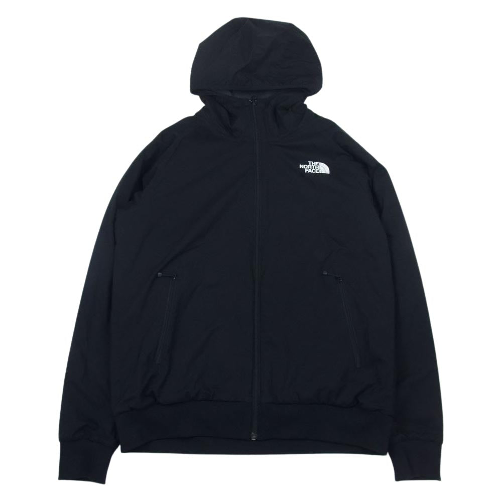 THE NORTH FACE ノースフェイス NT61984 REVERSIBLE TECH AIR HOODIE リバーシブル テックエアーフーディ ジャケット ブルゾン  ブラック系 グレー系 M【中古】